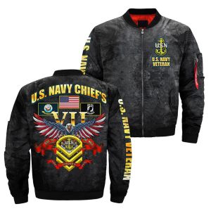 U.S Navy Chief’s VII over print jacket