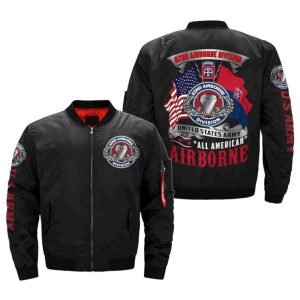82nd Airborne Division All American Over Print Jacket