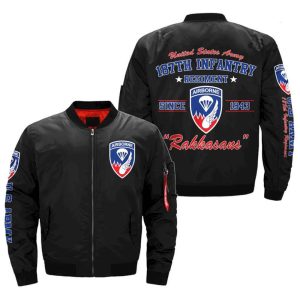 U.S Army 187th Infantry Regiment Since 1943 _Rakkasans_ Over Print Jacket