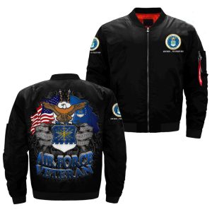 Air Force Veterans over print jacket