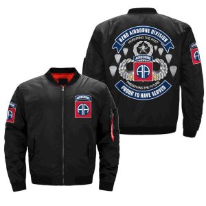 82nd Airborne -Honor The Past Preserving The Future – Over Print Jacket