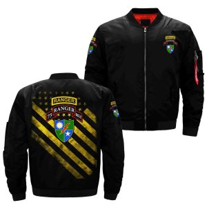 75th ranger over print jacket