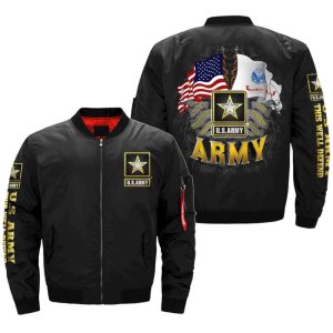 U.S.Army Since 1775 This Well Defend United States V2.0 Over Print Jacket