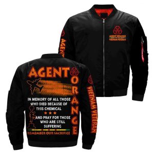 Agent Orange Remember Our Sacrifice… over print jacket