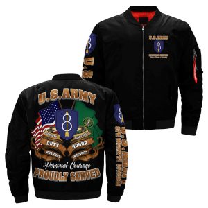 8th Infantry Division U.S. Army Over Print Jacket