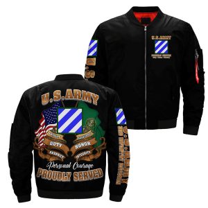 3rd Infantry Division U.S Army Over Print Jacket