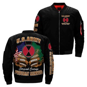 7th Infantry Division U.S Army Over Print Jacket