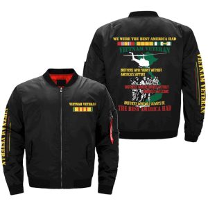 We Were The Best America Had-Vietnam Veteran- Vietnam Veterans Of America – Over Print Jacket