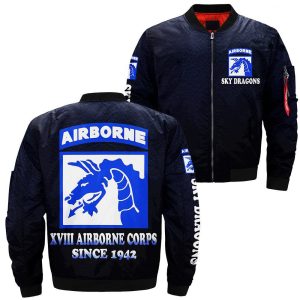 XVIII airborne corps since 1942 over Print jacket