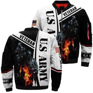 US Army Veteran 3D print jacket