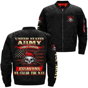 Essayons United States army combat engineer jacket