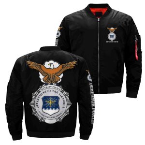 Security police department of the air force united states of America over print jacket