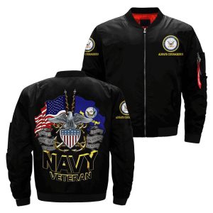 U.S.Navy, Since 1775, The Sea Is Our V3.0 Veteran Over Print Jacket