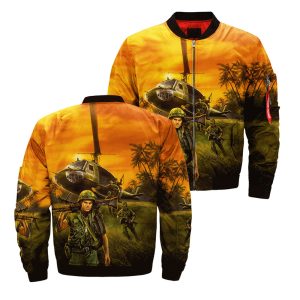 Vietnam Veterans Over Print Jacket