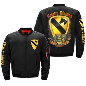1st cavalry division, courageous accountable vigilant v2.0 – OVER PRINT JACKET