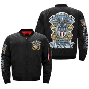 U.S Navy Veteran – The Sea Is Ours jacket v2.0 OVER PRINT JACKET