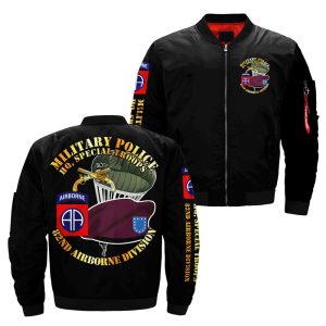 Military Police HQ, Special Troops 82nd Airborne Division over print jacket
