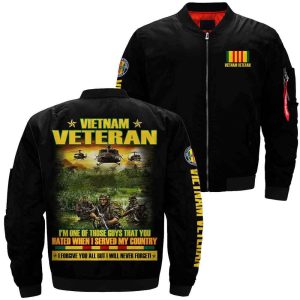 Vietnam veteran i served my country Over Print Jacket