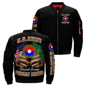 9th Infantry Division U.S. Army Over Print Jacket