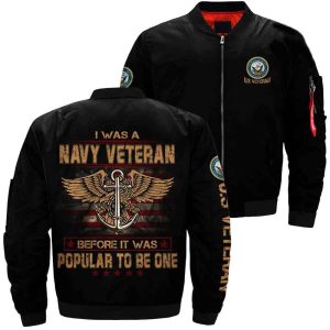 U.S Navy jacket – i was a navy veteran before it was popular to be one