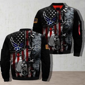 U S A F – Personalized 3d Full Print Jacke